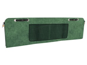 PKW Gewehrtasche aus Filz - 120x35cm - Abschließbare Waffentasche (grün)